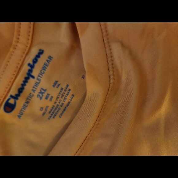 Champion Men's Orange T-shirt - Picture 3 of 4